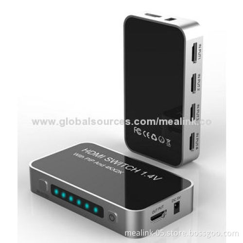 4x1 4K x 2K HDMI Switchers, No Signal Lost, 5V/1A Power Supply